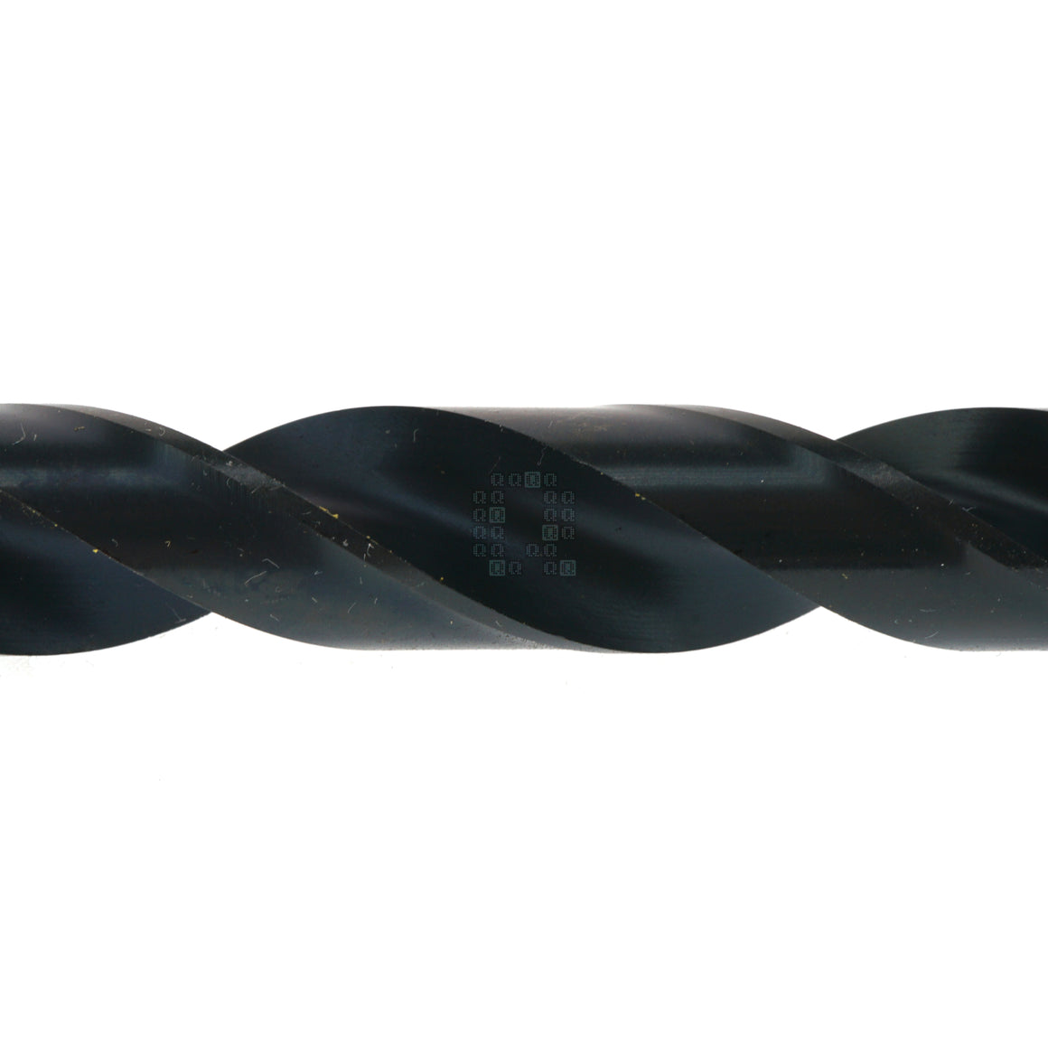 Irwin 66732 1/2" Extended Reach Black Oxide Aircraft Drill Bit, 6" Length, 135° Split Point Flute Closeup