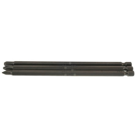Century Drill & Tool 68600 PH1 PH2 PH3 / #1 #2 #3 Phillips 3-Piece Premium S2 Steel Screwdriver Set