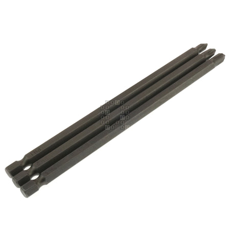 Century Drill & Tool 68600 PH1 PH2 PH3 / #1 #2 #3 Phillips 3-Piece Premium S2 Steel Screwdriver Set