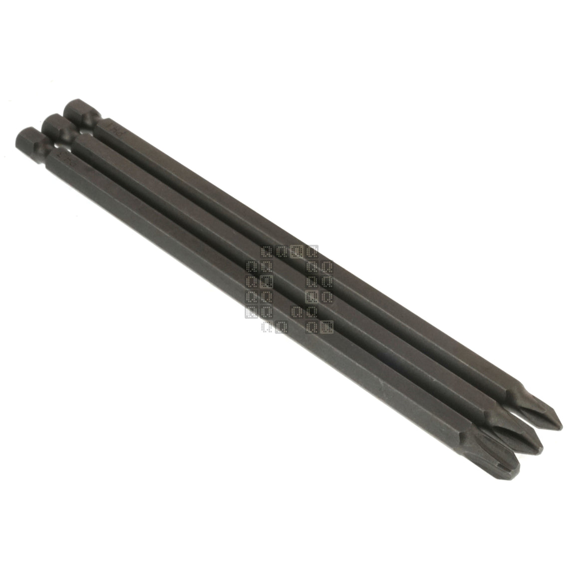 Century Drill & Tool 68600 PH1 PH2 PH3 / #1 #2 #3 Phillips 3-Piece Premium S2 Steel Screwdriver Set
