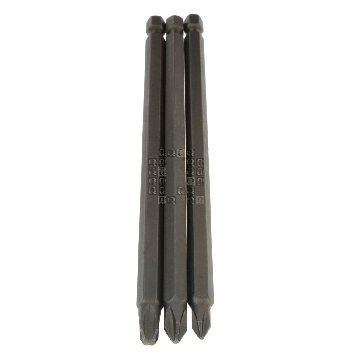 Century Drill & Tool 68600 PH1 PH2 PH3 / #1 #2 #3 Phillips 3-Piece Premium S2 Steel Screwdriver Set
