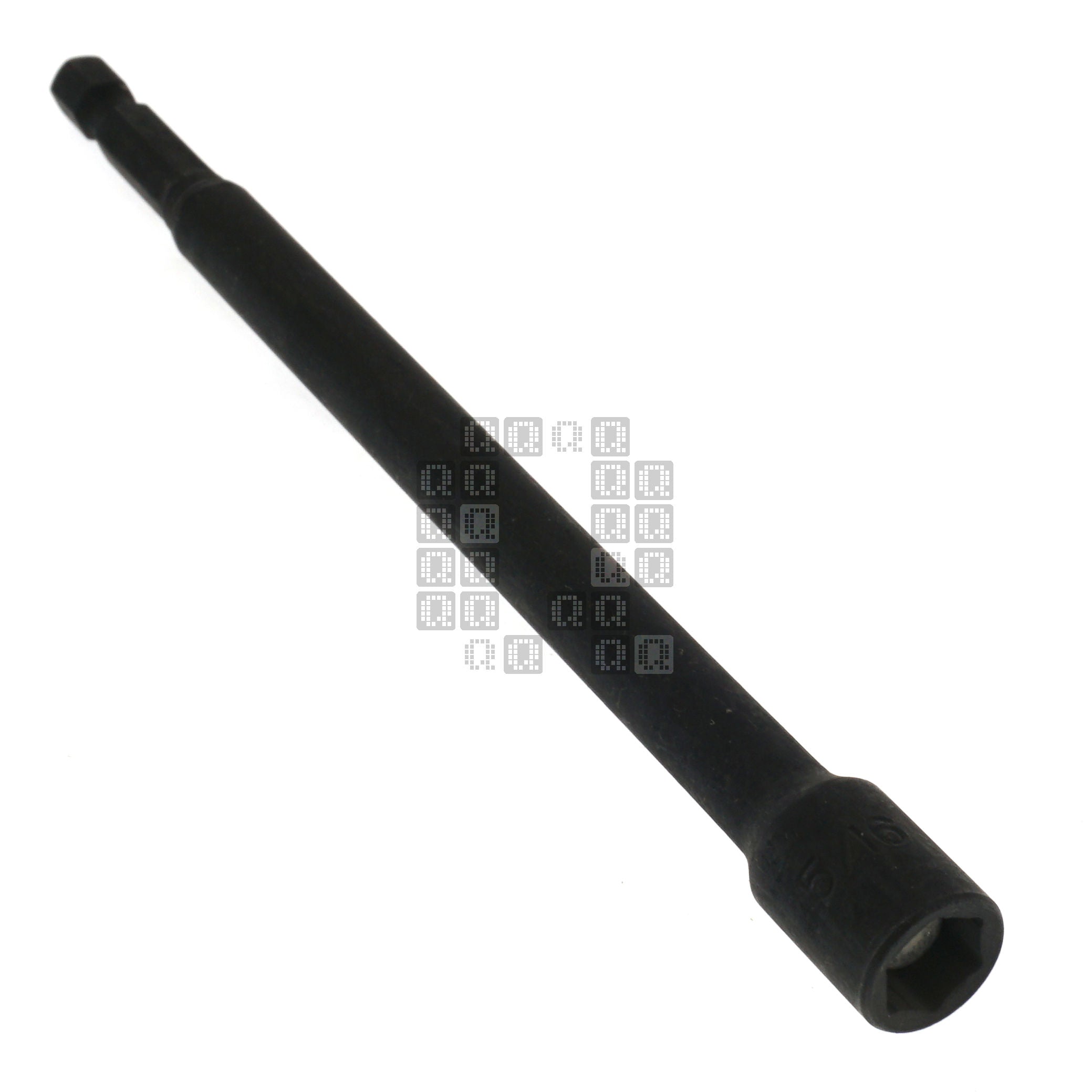 Century Drill & Tool 68675 5/16" IMPACT PRO High Impact Nutsetter Power Notch Shank, 6" Length, 1/4" Hex