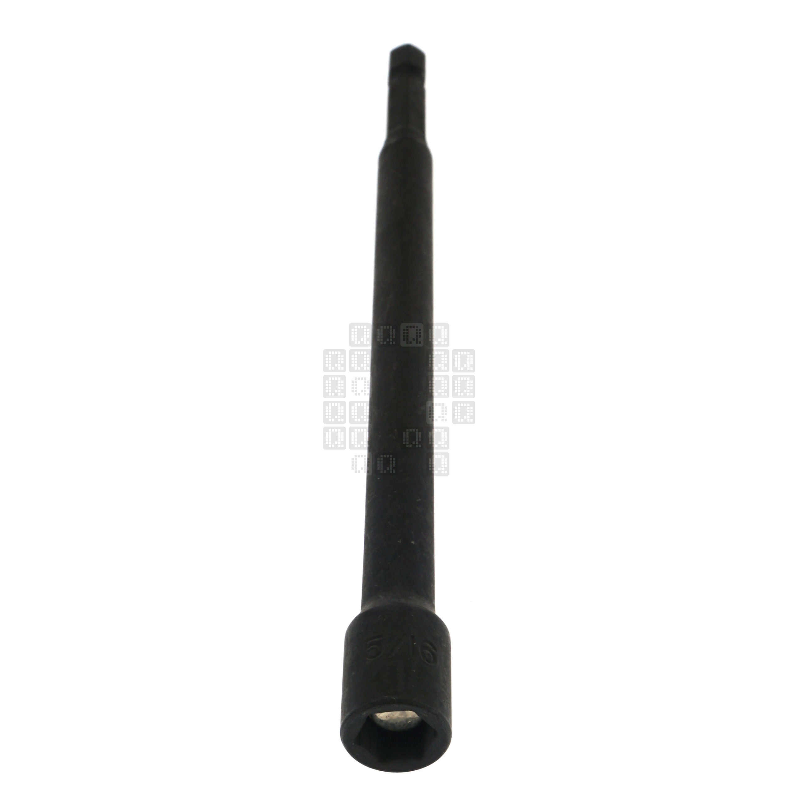 Century Drill & Tool 68675 5/16" IMPACT PRO High Impact Nutsetter Power Notch Shank, 6" Length, 1/4" Hex