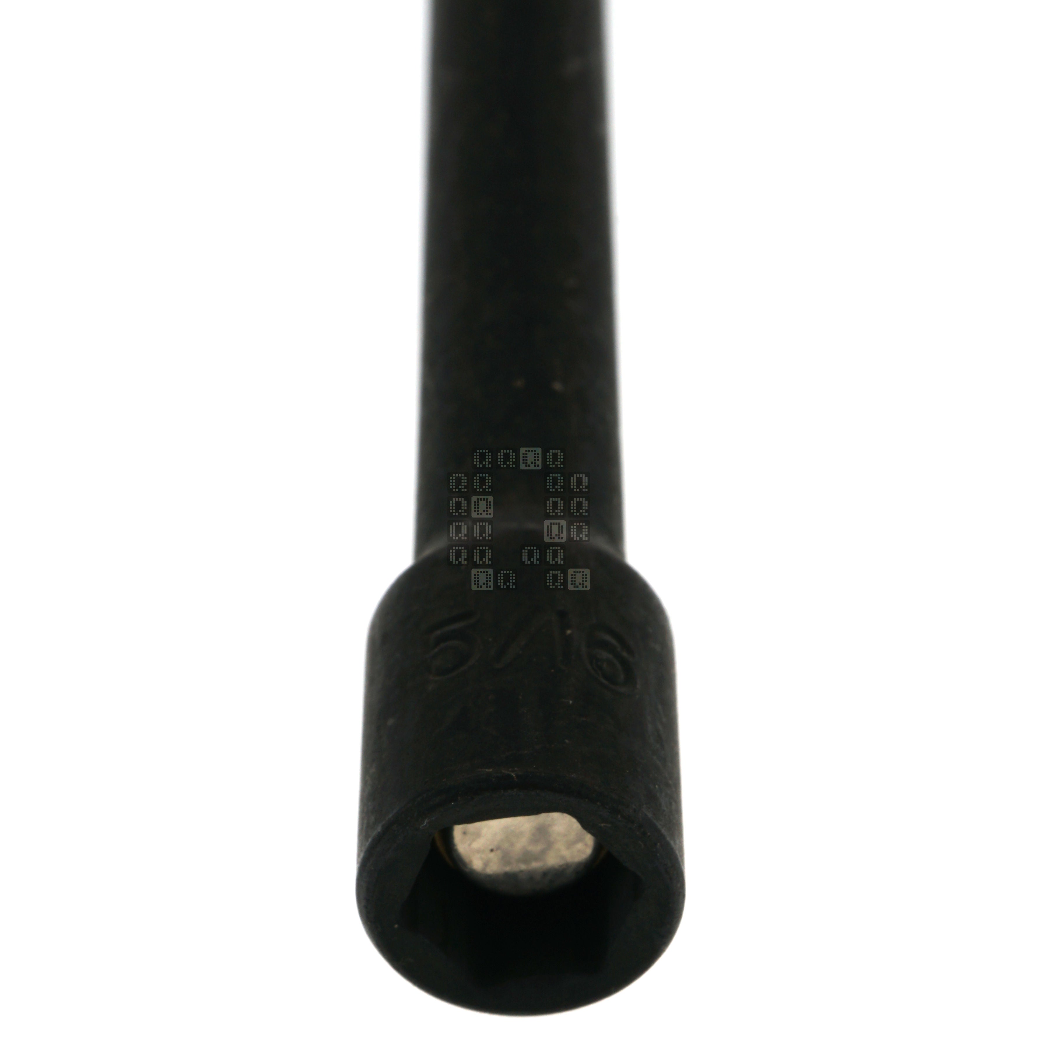 Century Drill & Tool 68675 5/16" IMPACT PRO High Impact Nutsetter Power Notch Shank, 6" Length, 1/4" Hex