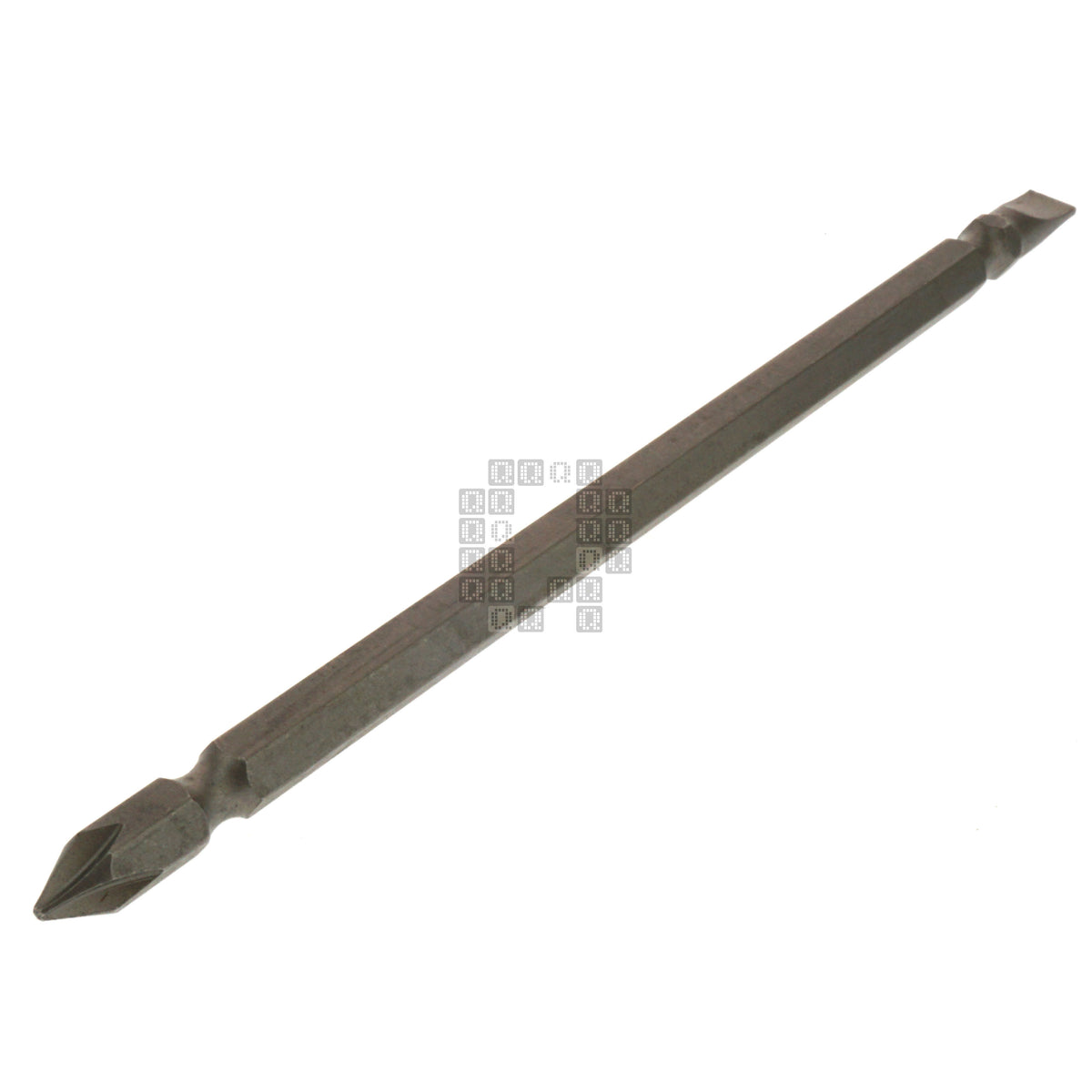 Century Drill & Tool 68681 PH1 / #1 Phillips / #6-8 Slotted Double Ended Power Screwdriver Bit, 6" Length