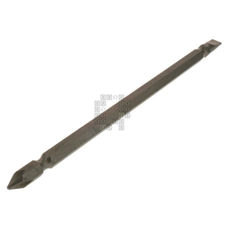 Century Drill & Tool 68681 PH1 / #1 Phillips / #6-8 Slotted Double Ended Power Screwdriver Bit, 6" Length