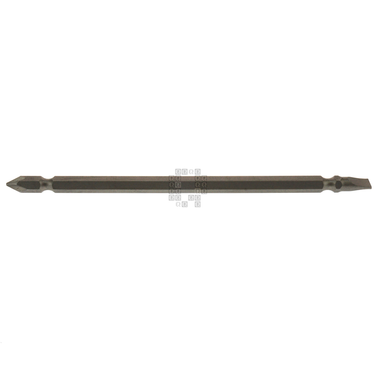 Century Drill & Tool 68681 PH1 / #1 Phillips / #6-8 Slotted Double Ended Power Screwdriver Bit, 6" Length