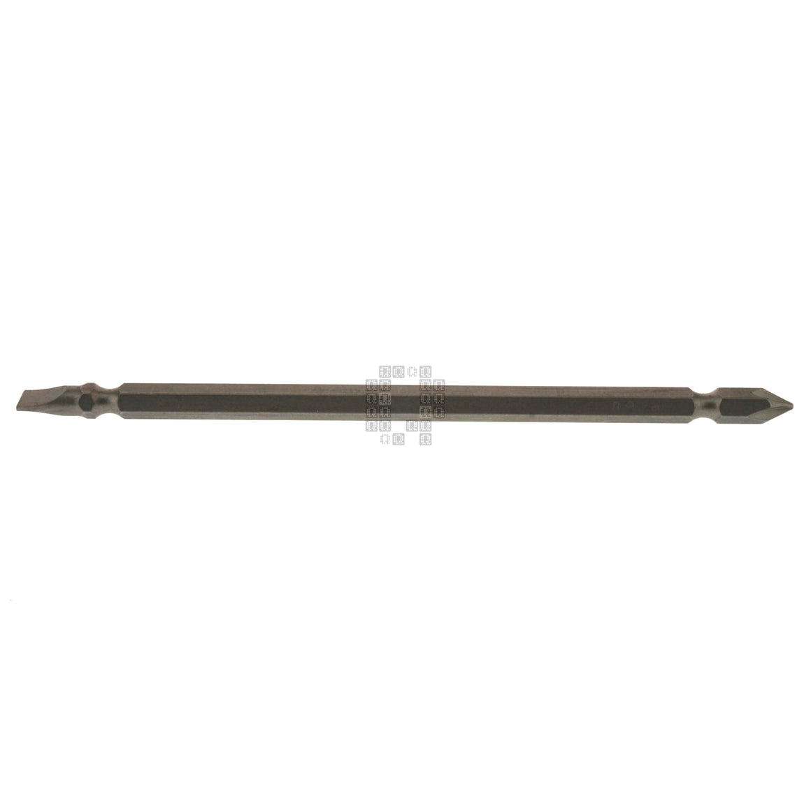 Century Drill & Tool 68681 PH1 / #1 Phillips / #6-8 Slotted Double Ended Power Screwdriver Bit, 6" Length
