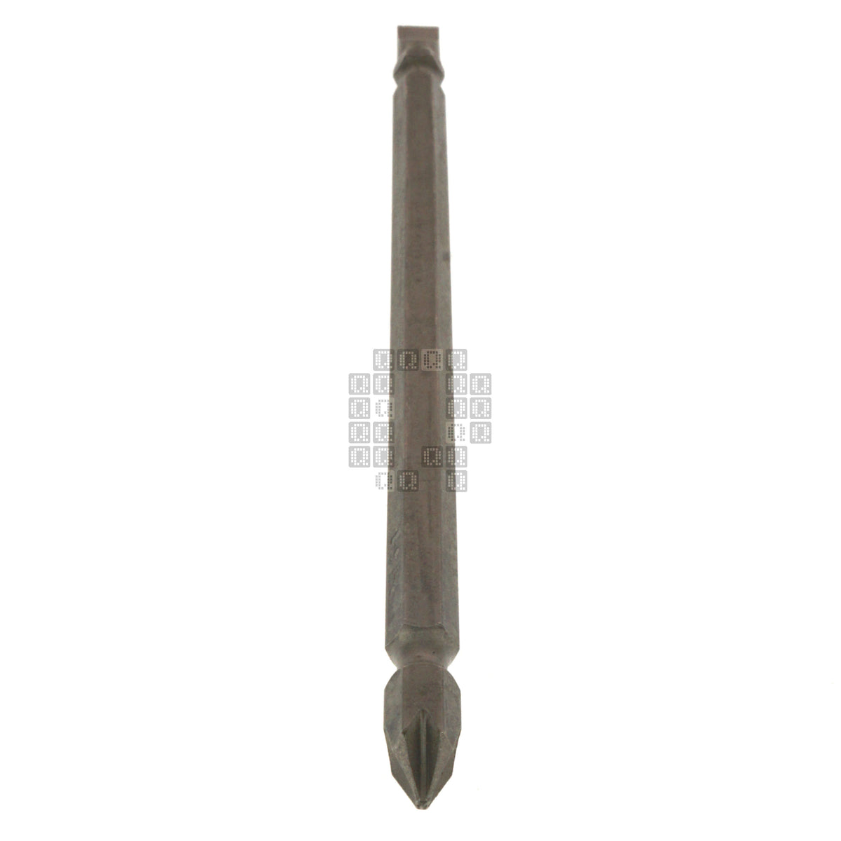 Century Drill & Tool 68681 PH1 / #1 Phillips / #6-8 Slotted Double Ended Power Screwdriver Bit, 6" Length