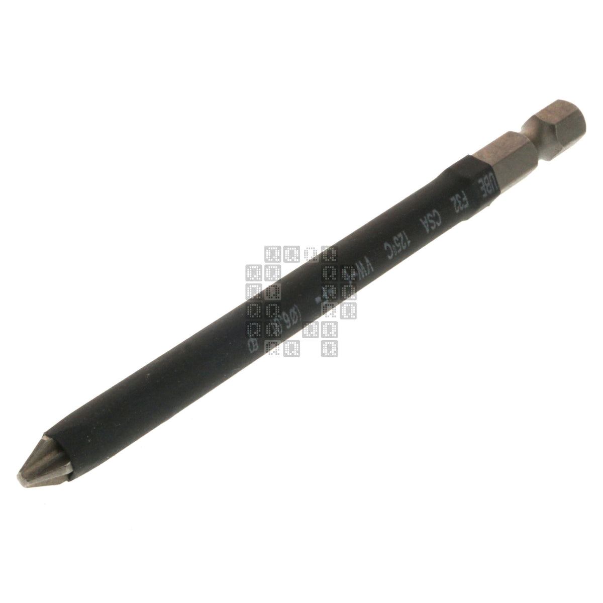 Century Drill & Tool 69640 Anti-Scuff Premium S2 Steel Phillips #2 / PH2 Screwdriving Bit, 4" Length