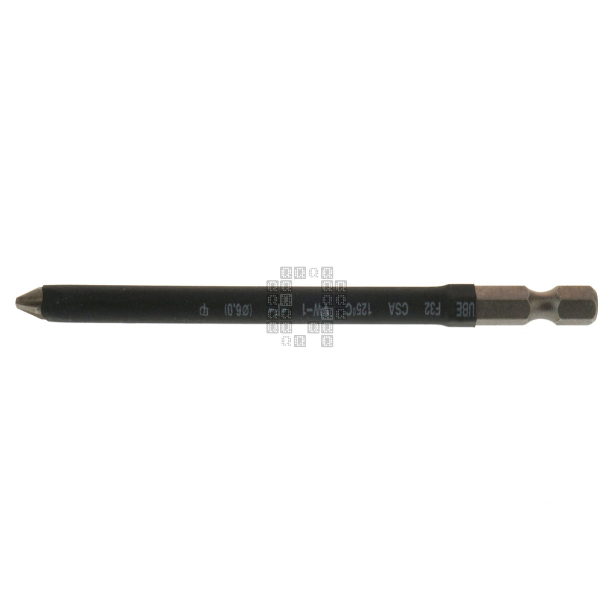 Century Drill & Tool 69640 Anti-Scuff Premium S2 Steel Phillips #2 / PH2 Screwdriving Bit, 4" Length