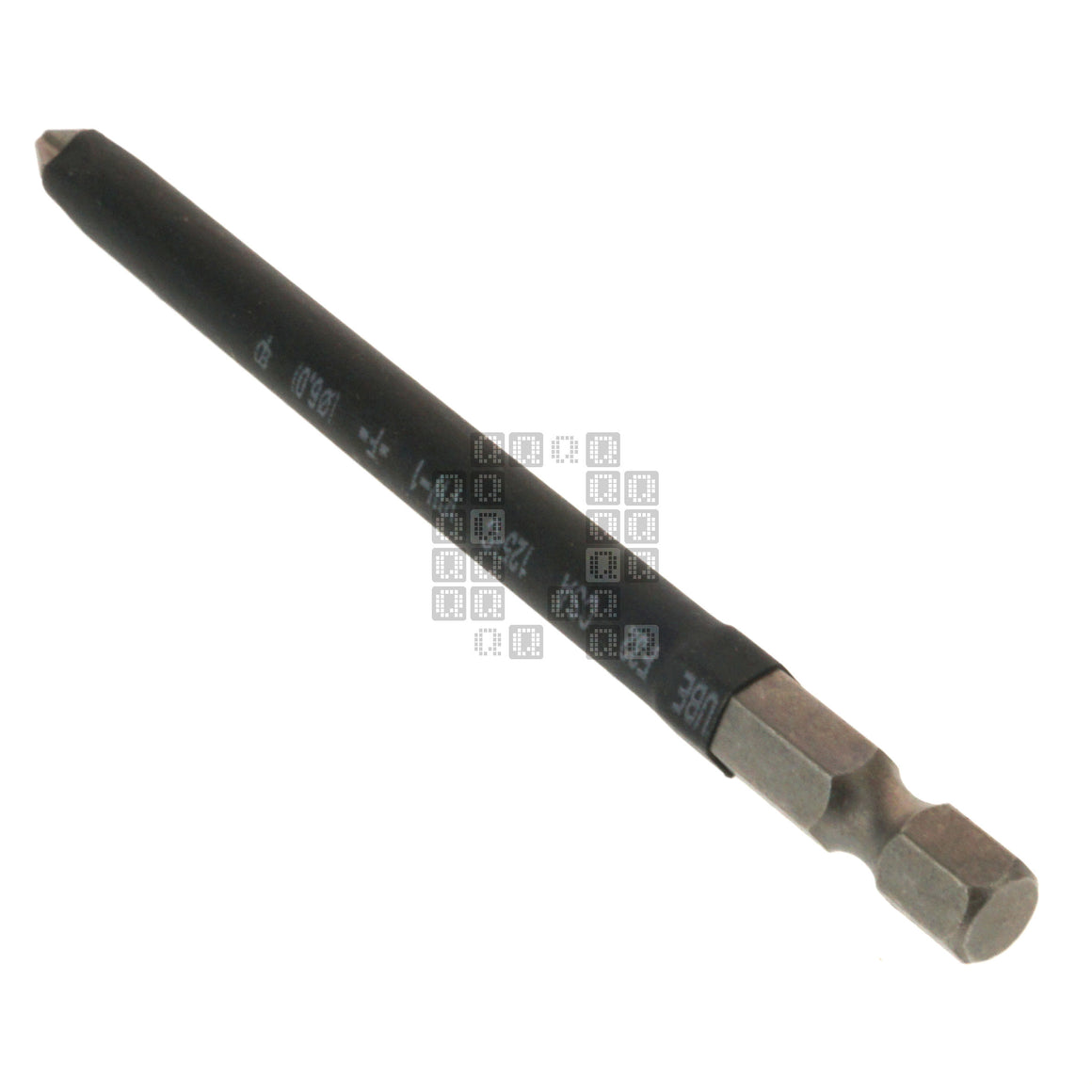 Century Drill & Tool 69640 Anti-Scuff Premium S2 Steel Phillips #2 / PH2 Screwdriving Bit, 4" Length