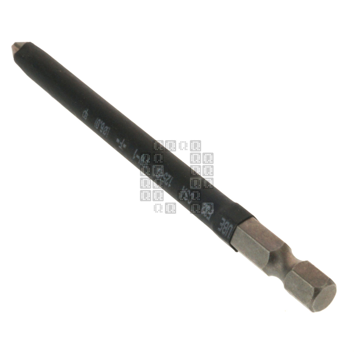 Century Drill & Tool 69640 Anti-Scuff Premium S2 Steel Phillips #2 / PH2 Screwdriving Bit, 4" Length
