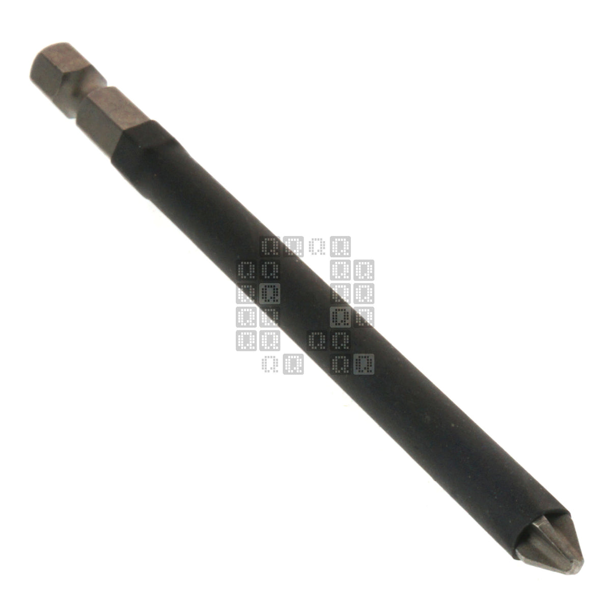 Century Drill & Tool 69640 Anti-Scuff Premium S2 Steel Phillips #2 / PH2 Screwdriving Bit, 4" Length