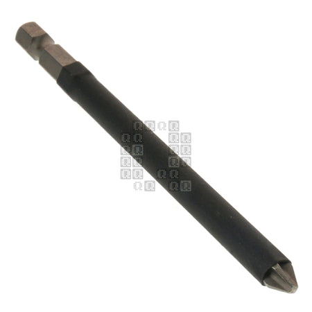 Century Drill & Tool 69640 Anti-Scuff Premium S2 Steel Phillips #2 / PH2 Screwdriving Bit, 4" Length