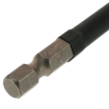Century Drill & Tool 69640 Anti-Scuff Premium S2 Steel Phillips #2 / PH2 Screwdriving Bit, 4" Length