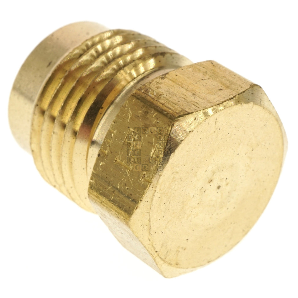 Anderson Metals 754039-06 Brass 3/8" Male Flare Pipe Plug