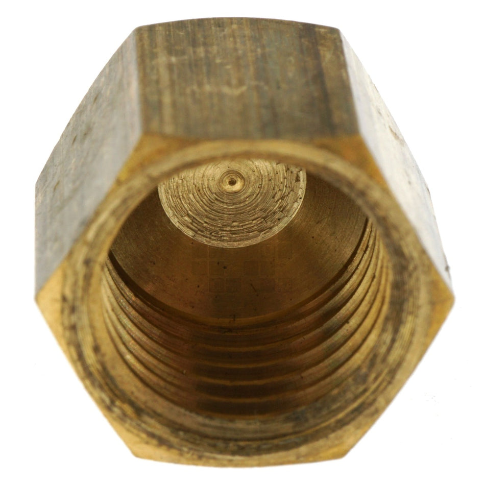 Anderson Metals 754040-04 1/4" Brass Flare Tube Cap