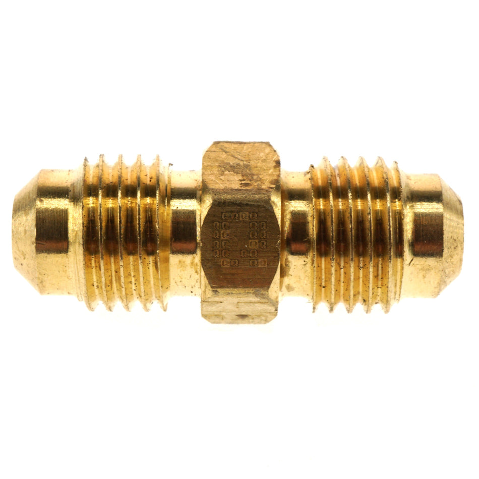 Anderson Metals 754042-04 1/4" 45° Flare Union, Lead Free Brass