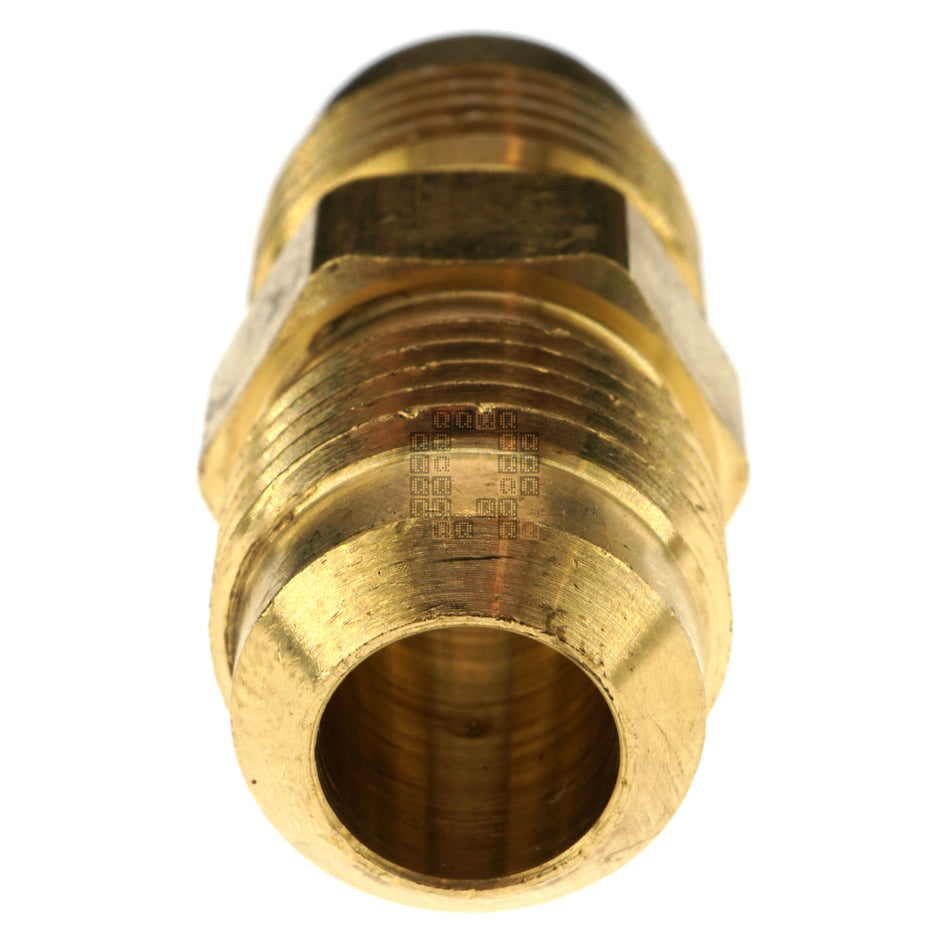 Anderson Metals 754042-08 1/2" 45° Flare Pipe Union, Lead Free Brass