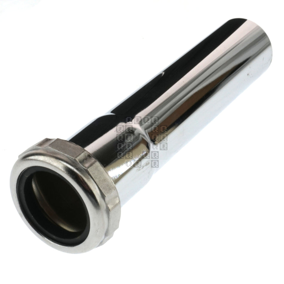 PlumbCraft 7632400N 1-1/4" x 6" Bathroom Slip Extension, Chrome Plated Brass