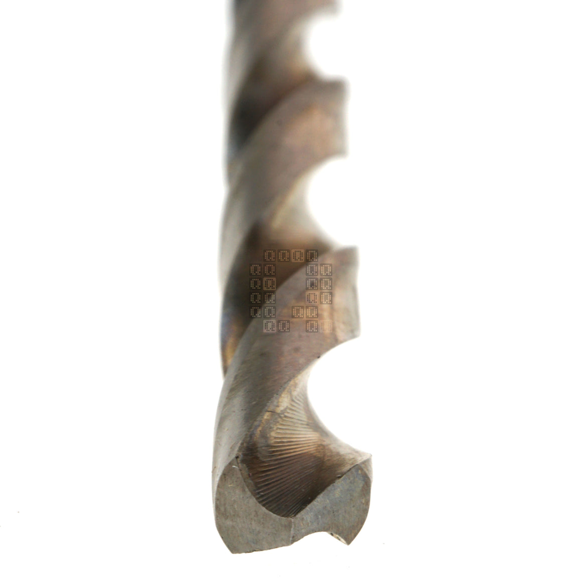 Irwin Industrial Tool 81101 #1 (0.2280" / 5.79mm) Jobber Length Wire Gauge Drill Bit Tip Closeup