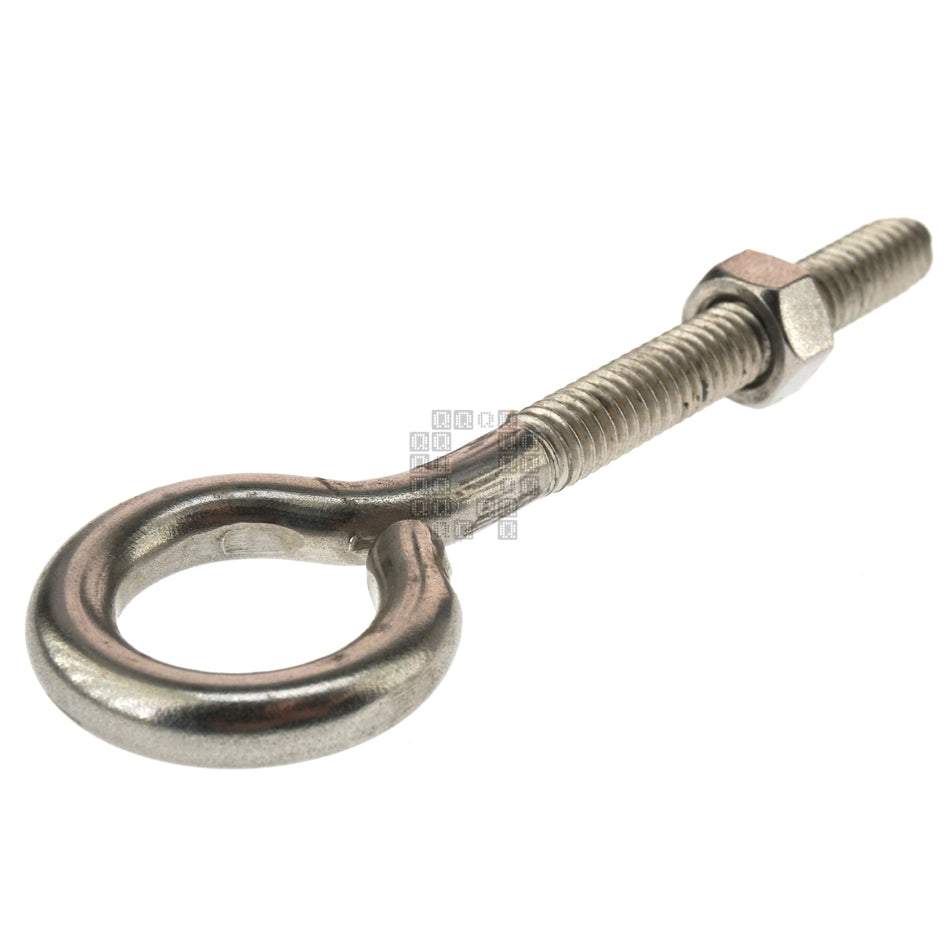 Prosource 876-2429 5/16" x 4" Stainless Steel Eye Bolt with Nut