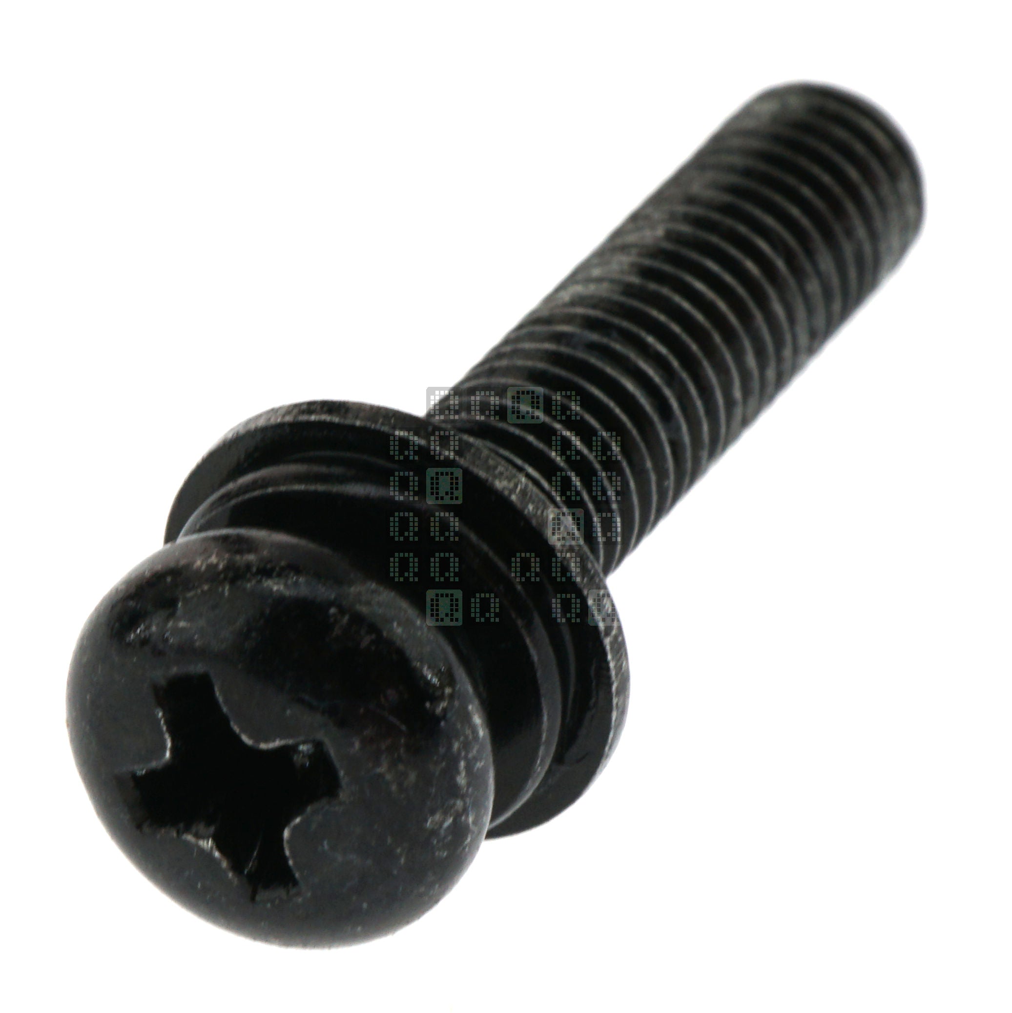 Makita 911243-8 Black Steel Pan Head Screw, M5-0.80 x 25mm