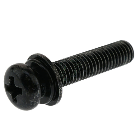 Makita 911243-8 Black Steel Pan Head Screw, M5-0.80 x 25mm