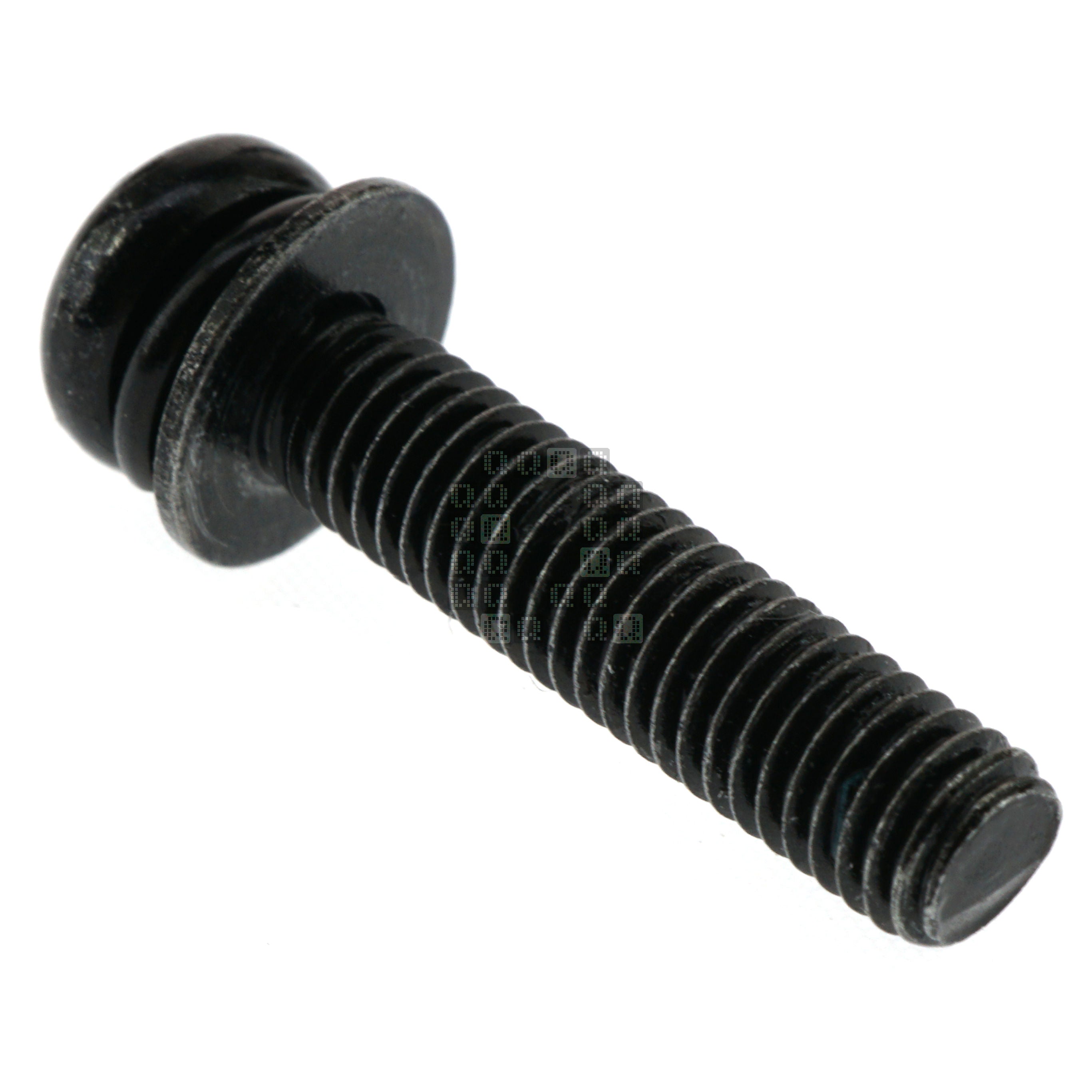 Makita 911243-8 Black Steel Pan Head Screw, M5-0.80 x 25mm