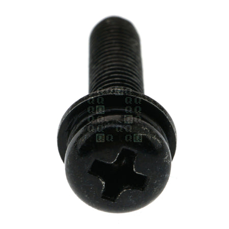 Makita 911243-8 Black Steel Pan Head Screw, M5-0.80 x 25mm