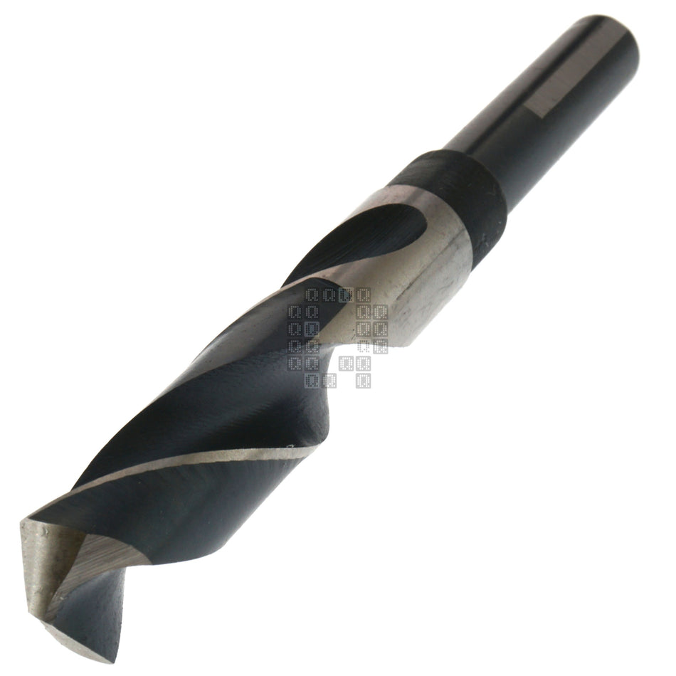 Irwin Tools 91142 HSS Silver and Deming Drill Bit, 21/32" Diameter, 1/2" Reduced Shank
