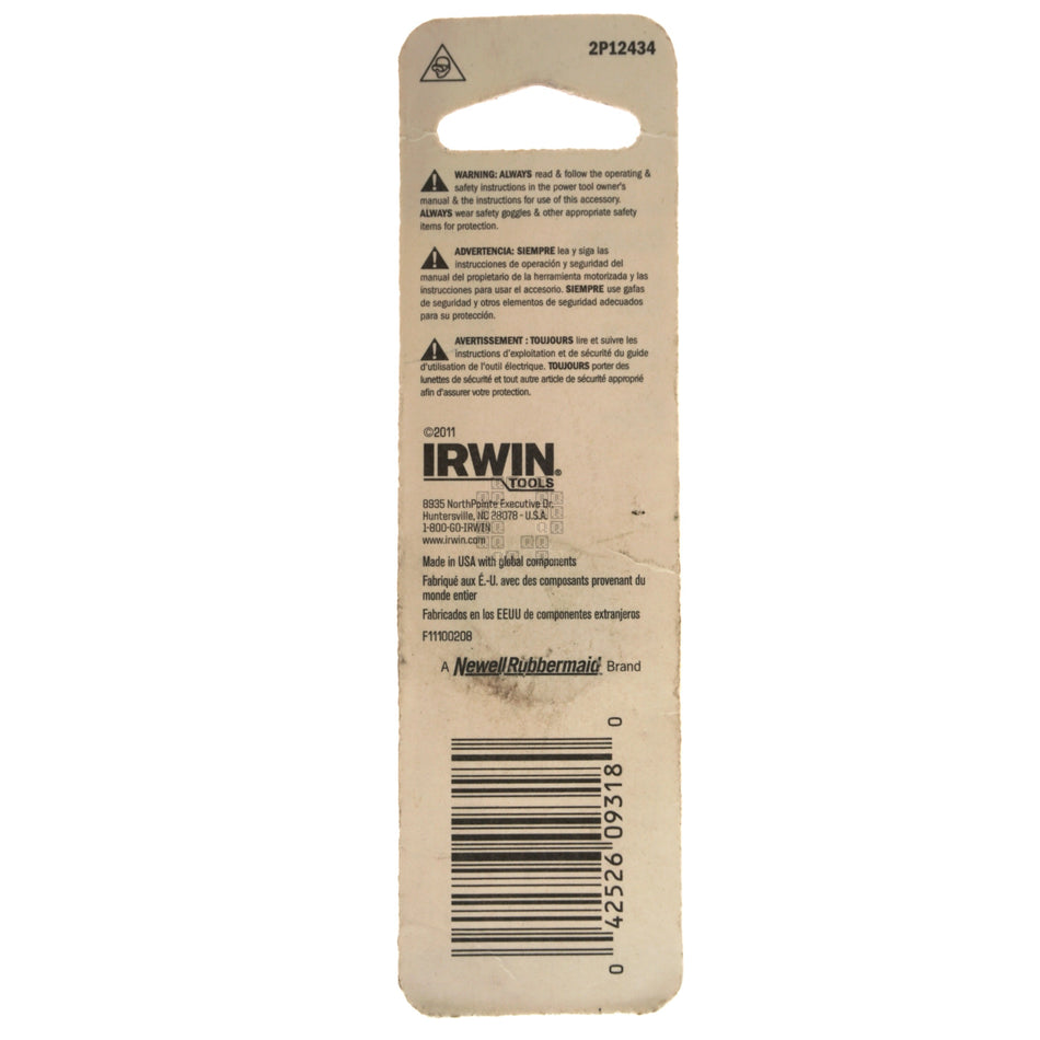 Irwin Hanson 9318 #6-32NC Right Hand (RH) 1" Carbon Steel Hex Die