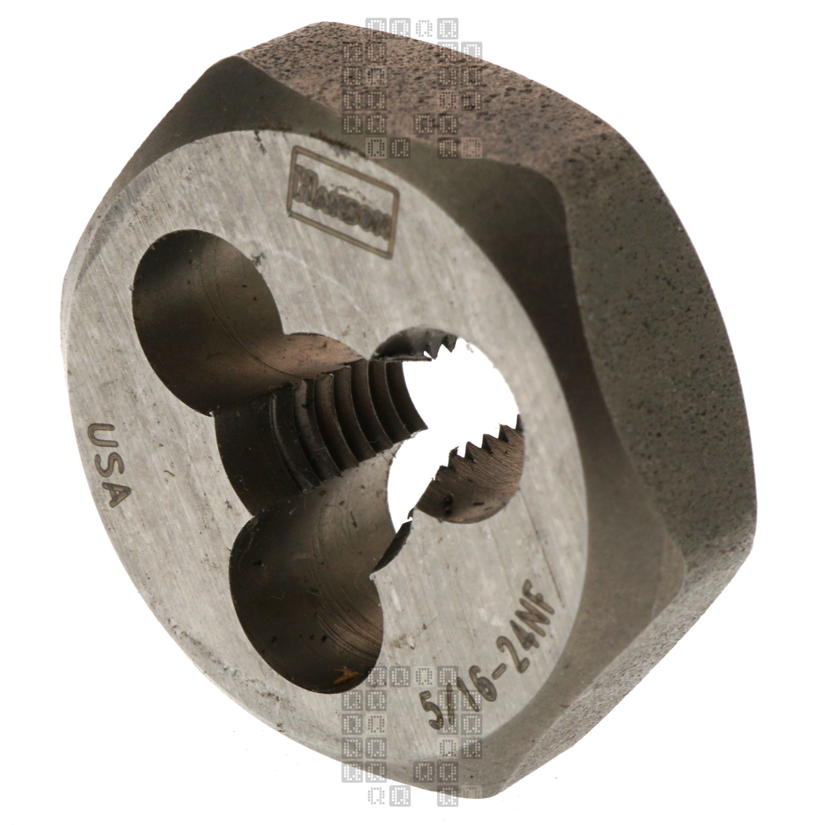 Irwin Hanson 9429 5/16"-24NF Carbon Steel Right Hand (RH) 1" Hex Die