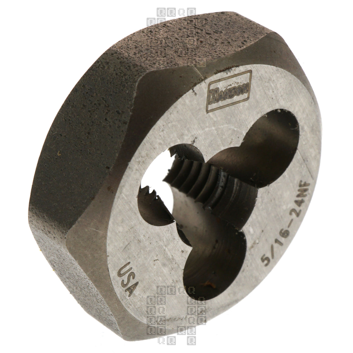 Irwin Hanson 9429 5/16"-24NF Carbon Steel Right Hand (RH) 1" Hex Die