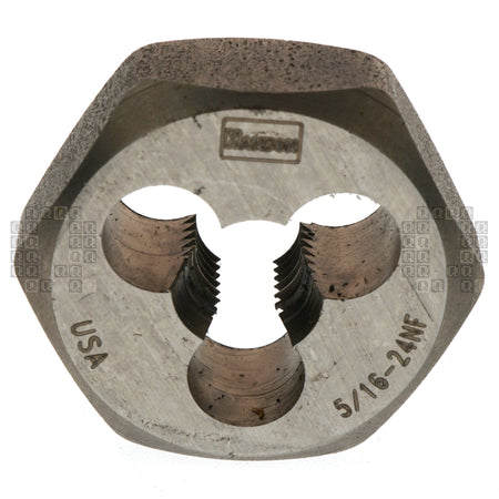 Irwin Hanson 9429 5/16"-24NF Carbon Steel Right Hand (RH) 1" Hex Die