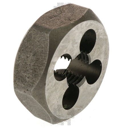 Irwin Hanson 9436 3/8"-24NF NC Carbon Steel Right Hand (RH) 1" Hex Die