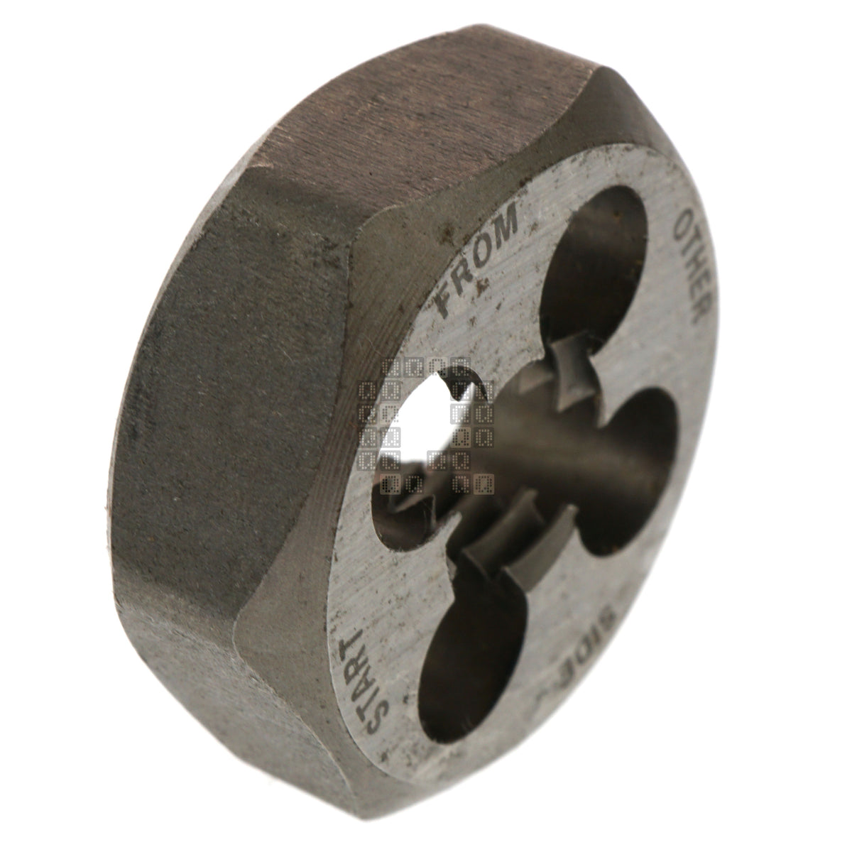 Irwin Hanson 9439 7/16"-14 NC Carbon Steel Right Hand (RH) 1" Hex Die