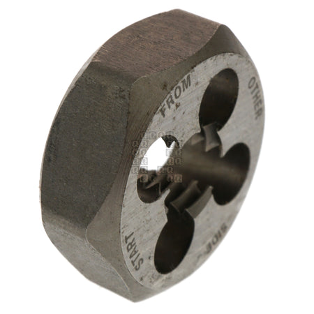 Irwin Hanson 9439 7/16"-14 NC Carbon Steel Right Hand (RH) 1" Hex Die