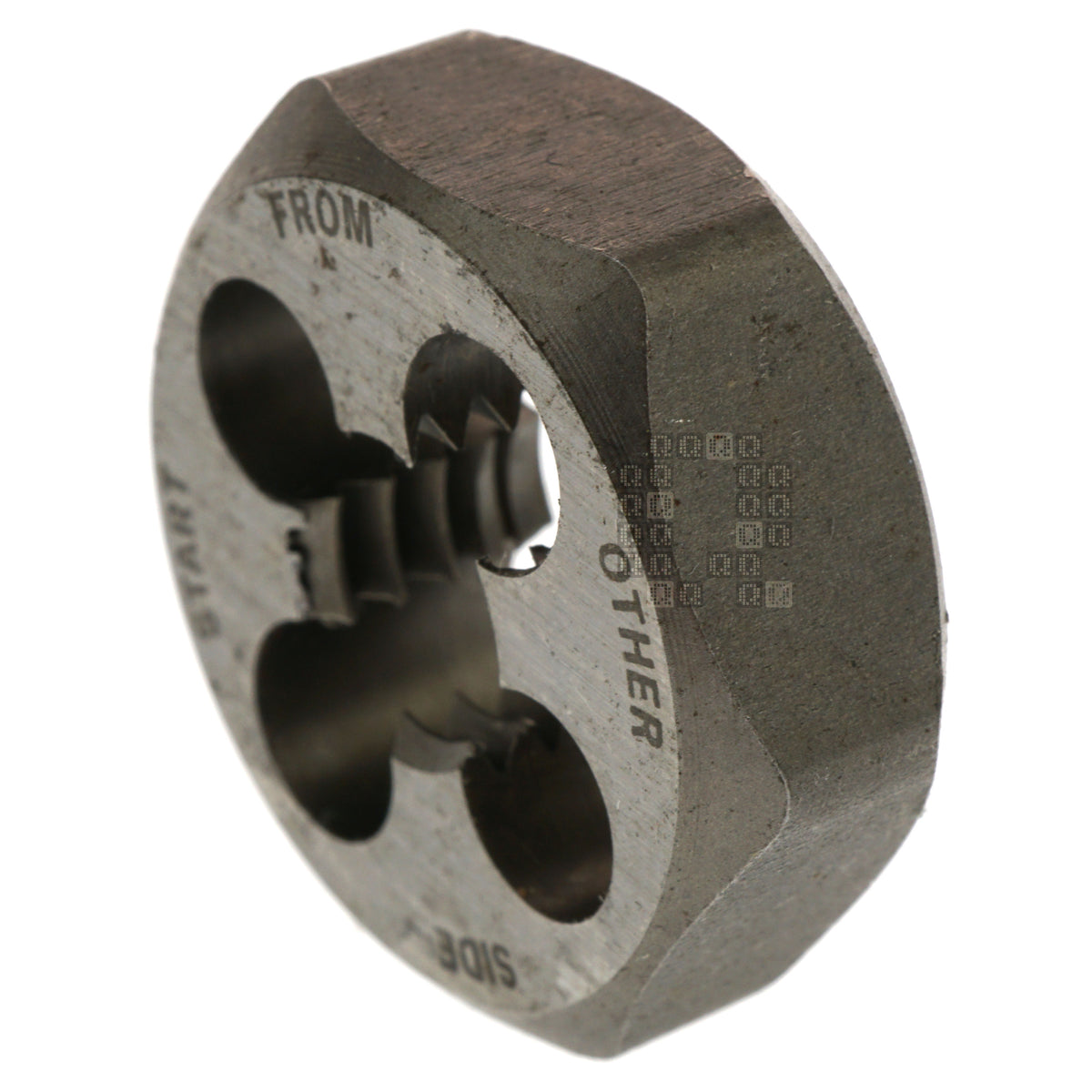 Irwin Hanson 9439 7/16"-14 NC Carbon Steel Right Hand (RH) 1" Hex Die