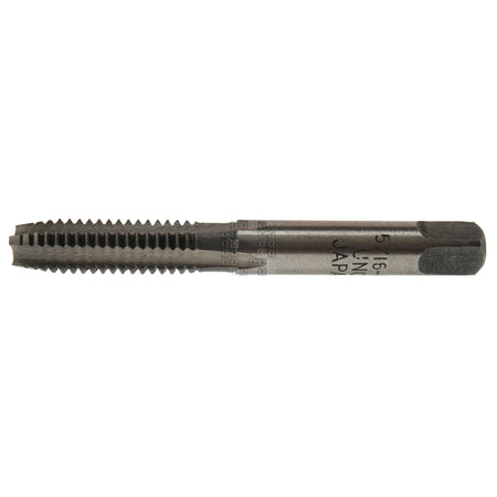 Century Drill & Tool 95105 5/16"-18 NC Right Hand RH High Carbon Steel Alloy Precision Plug Tap