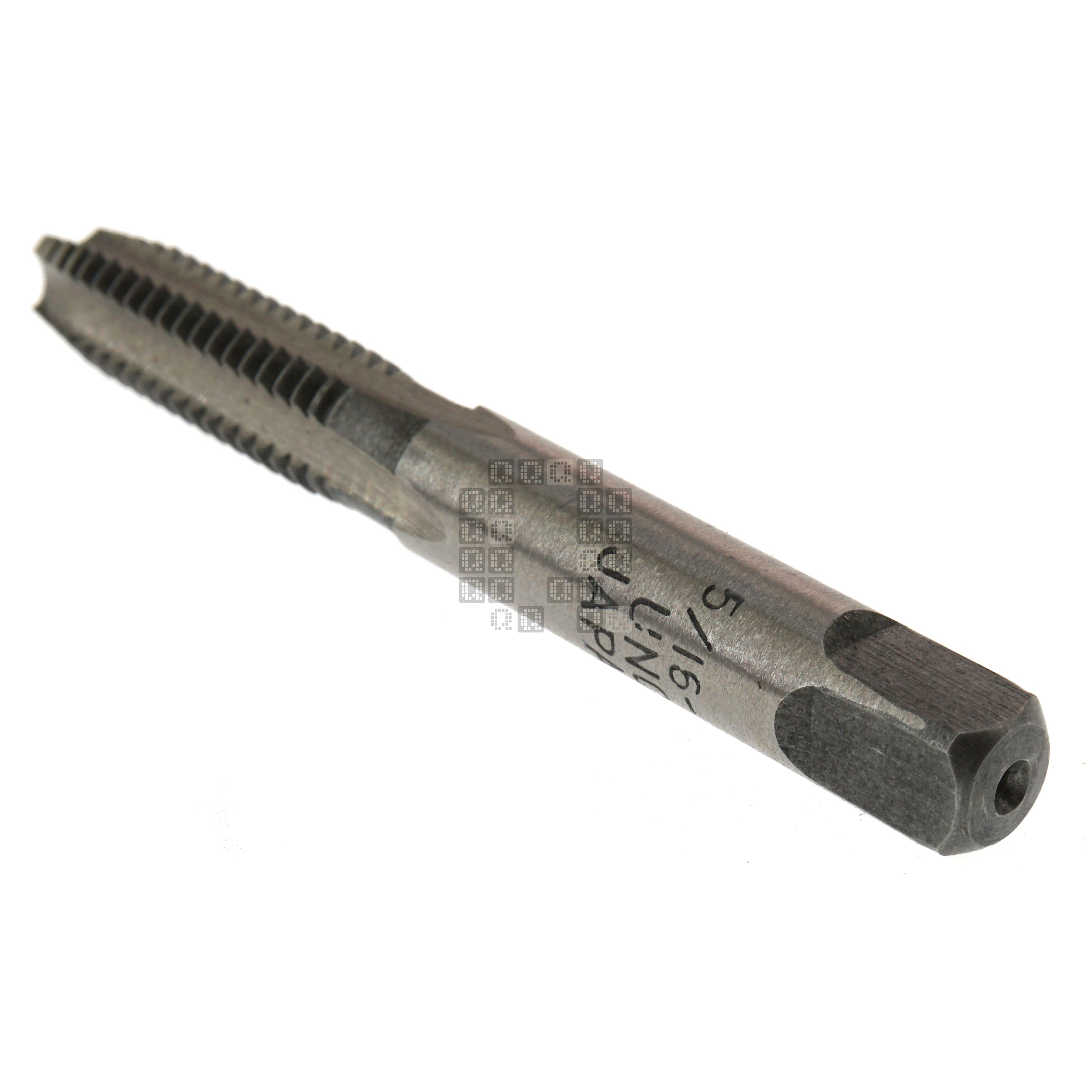 Century Drill & Tool 95105 5/16"-18 NC Right Hand RH High Carbon Steel Alloy Precision Plug Tap