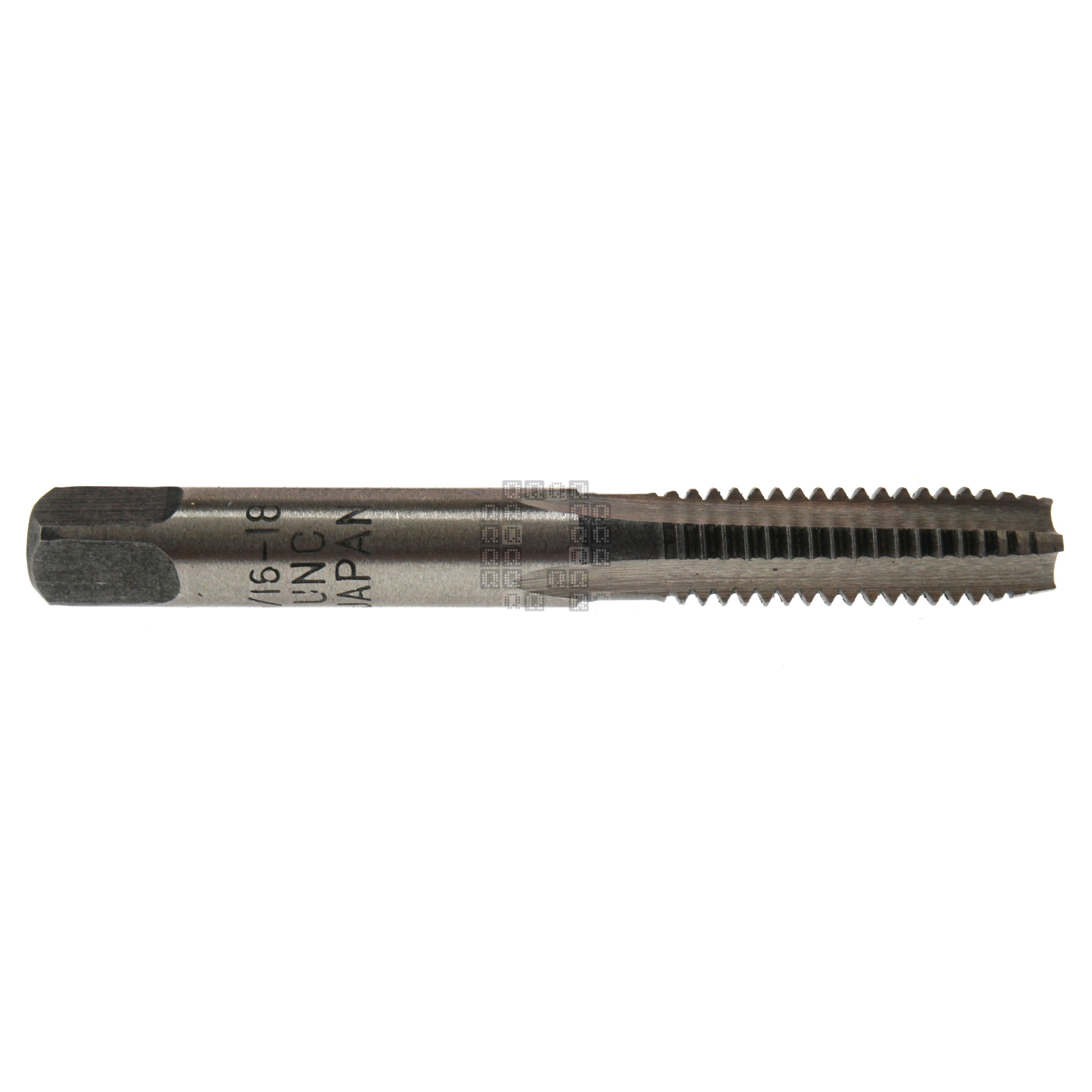 Century Drill & Tool 95105 5/16"-18 NC Right Hand RH High Carbon Steel Alloy Precision Plug Tap