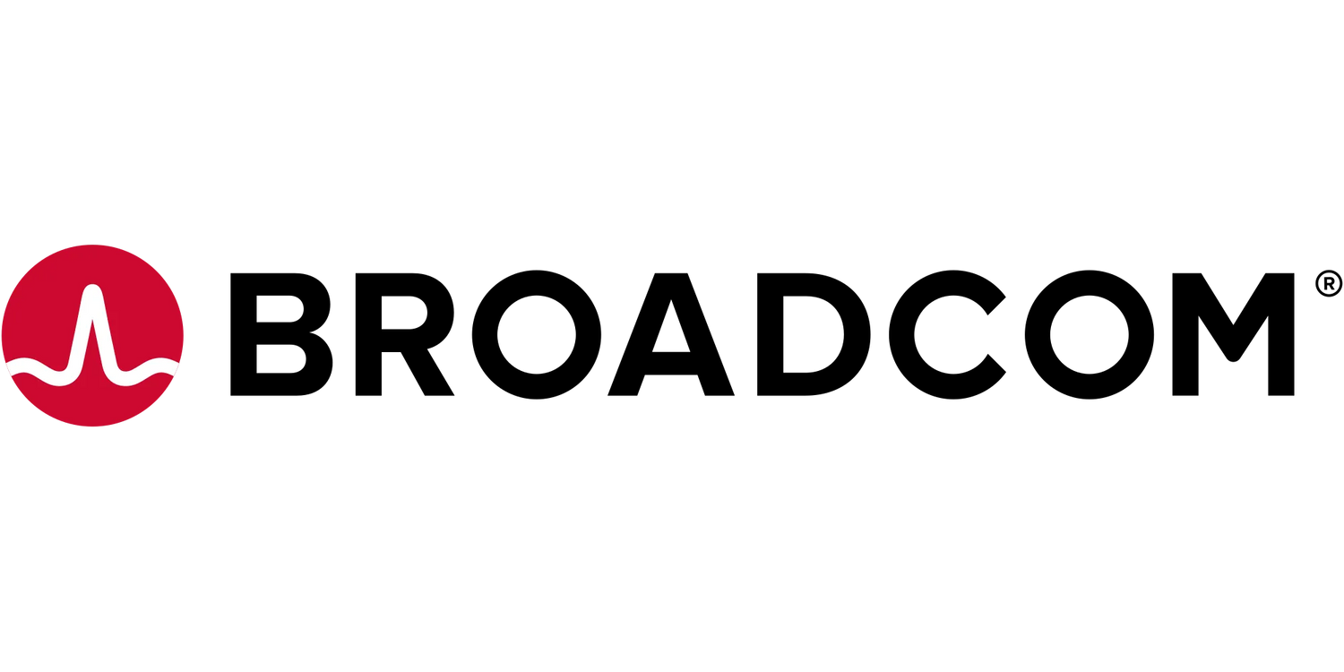 Broadcom Logo Banner, 2000x1000 pixels