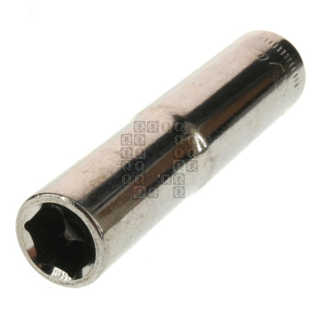 Crescent CDDS14N 1/4" Drive 6 Point Deep Metric Chrome Socket, 7mm
