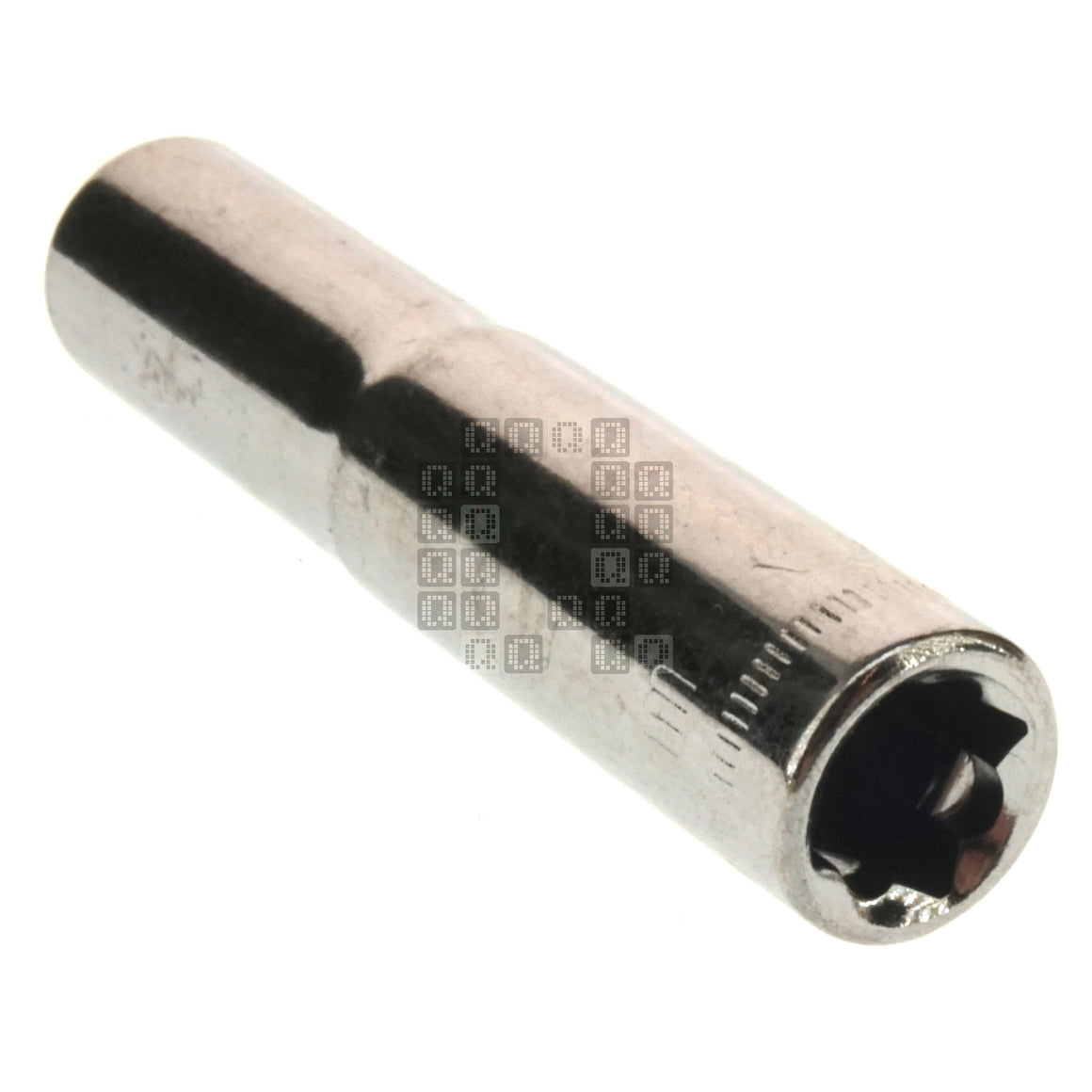 Crescent CDDS14N 1/4" Drive 6 Point Deep Metric Chrome Socket, 7mm