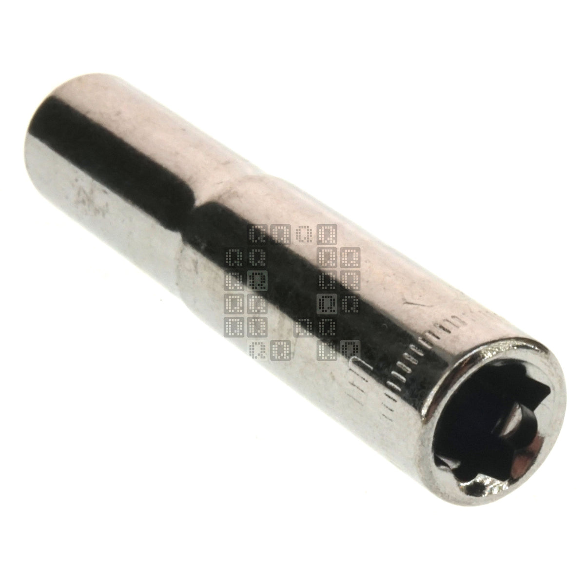 Crescent CDDS14N 1/4" Drive 6 Point Deep Metric Chrome Socket, 7mm