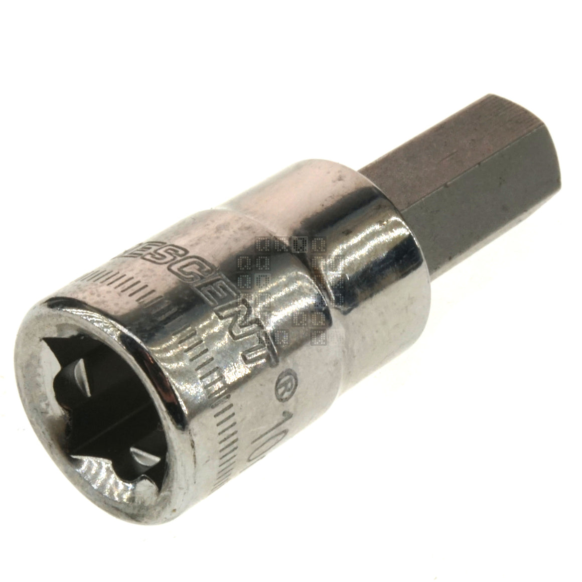 Crescent CHBS12N 3/8" Drive Hex Bit Metric Chrome Socket, 10mm