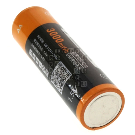 Znter USB-C Rechargeable 'AA' Li-ion Battery, 2000mAh, 1.5VDC