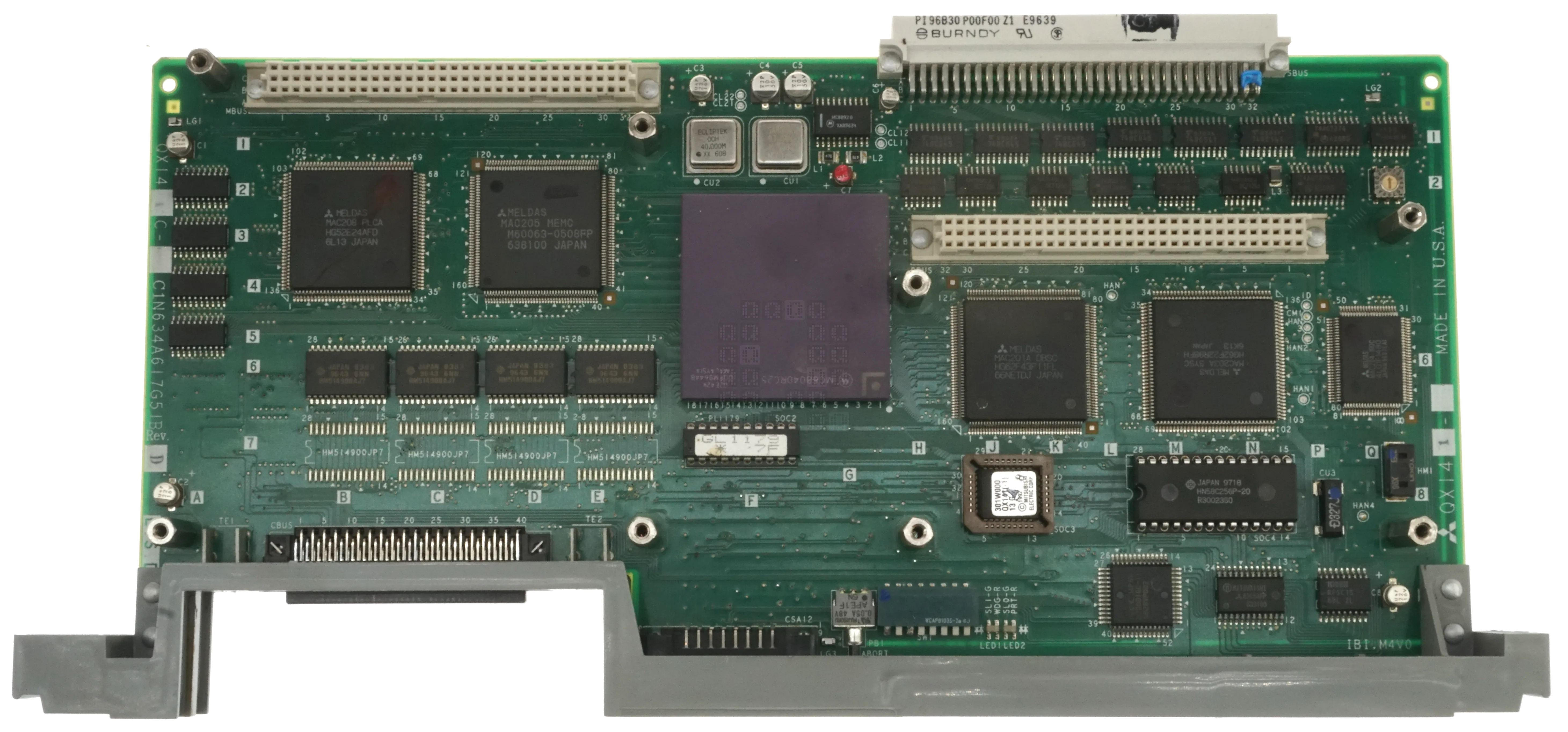 Mazak Mitsubishi QX141C Circuit Board Top Mazak Mitsubishi QX141C Circuit Board Top